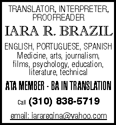 Iara Brazil Translator